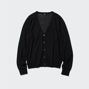 Uniqlo lightweight sheer V neck cardigan size XL
